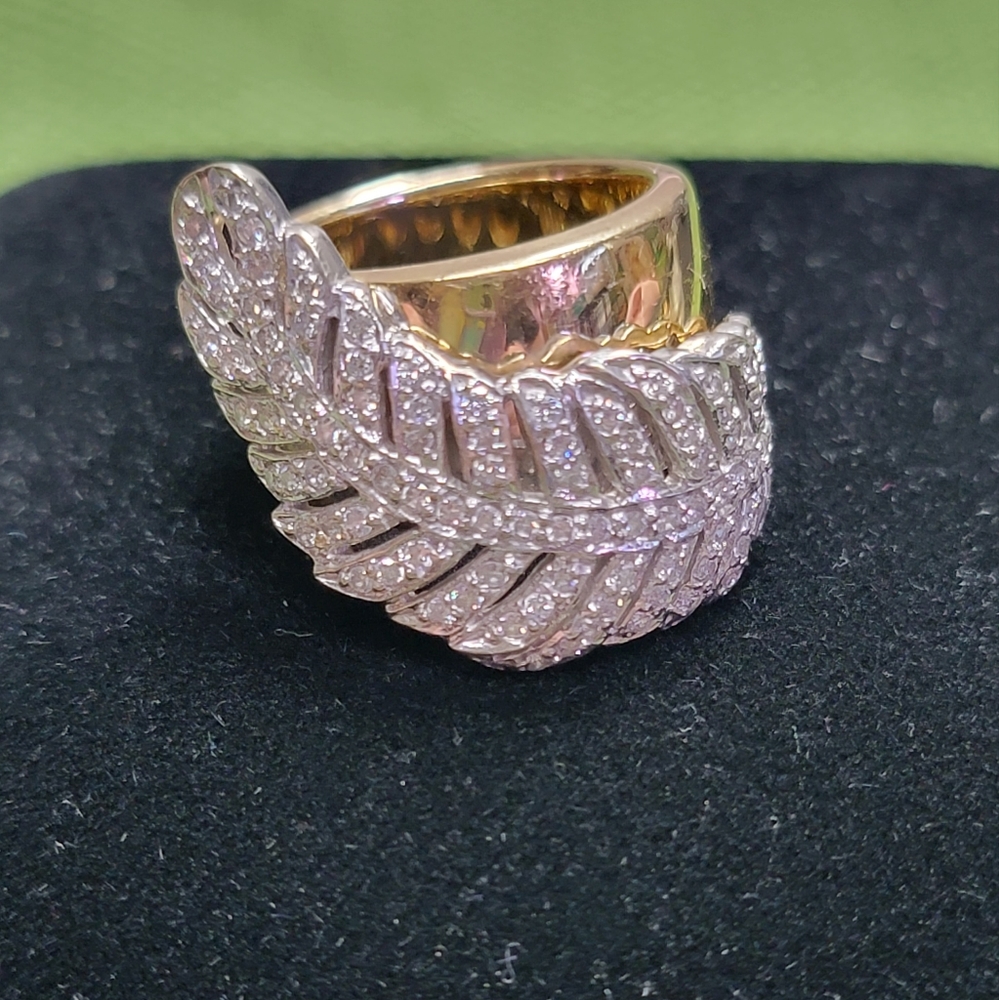 Sonia B Feather/Leaf Ring